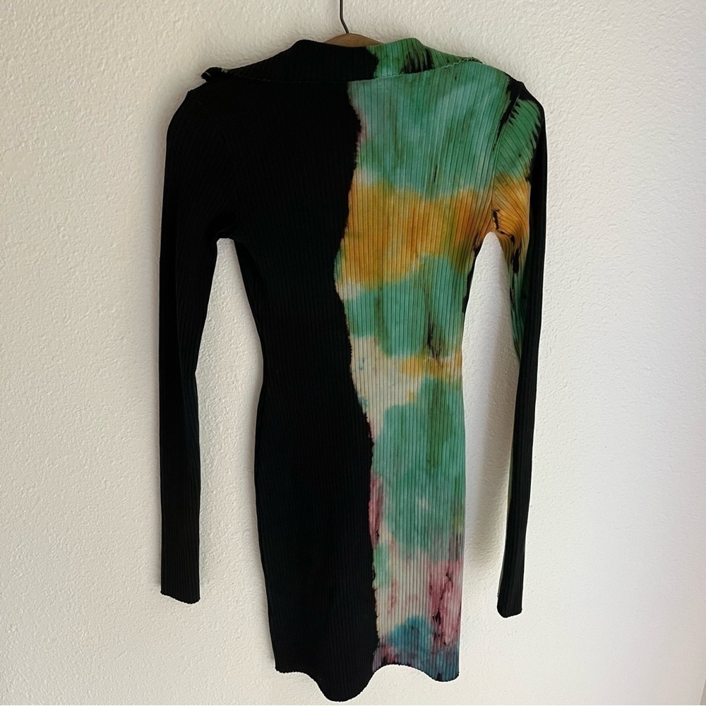 Cotton Citizen Tie Dye Ribbed Polo Dress - Picture 3 of 9